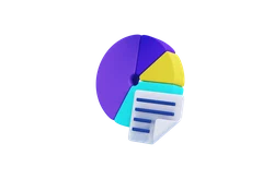 Illustrated pie chart