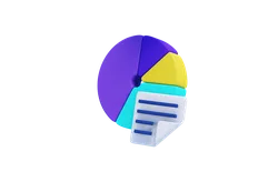 Illustrated pie chart