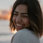 Portrait of a smiling woman