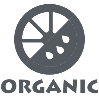 Citronel brand mark, a citrus slice above the word Organic